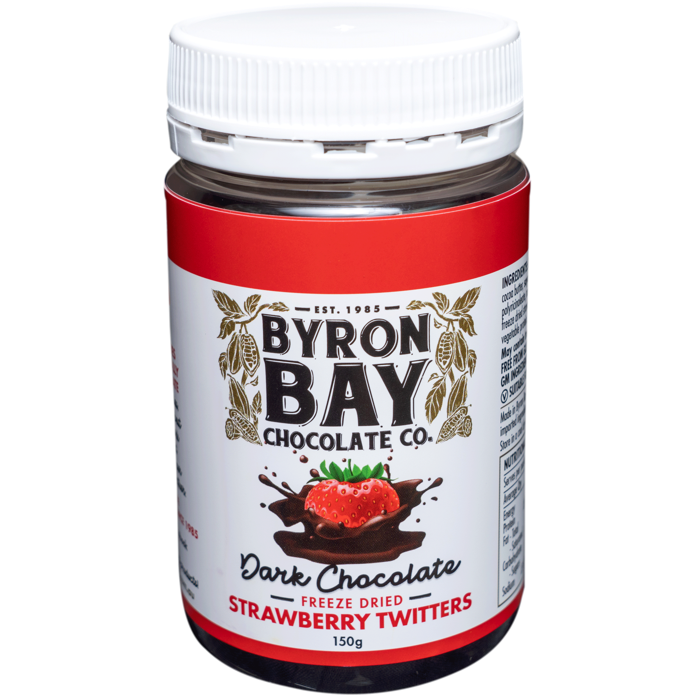Byron Bay Choc Co Strawberry Twitters