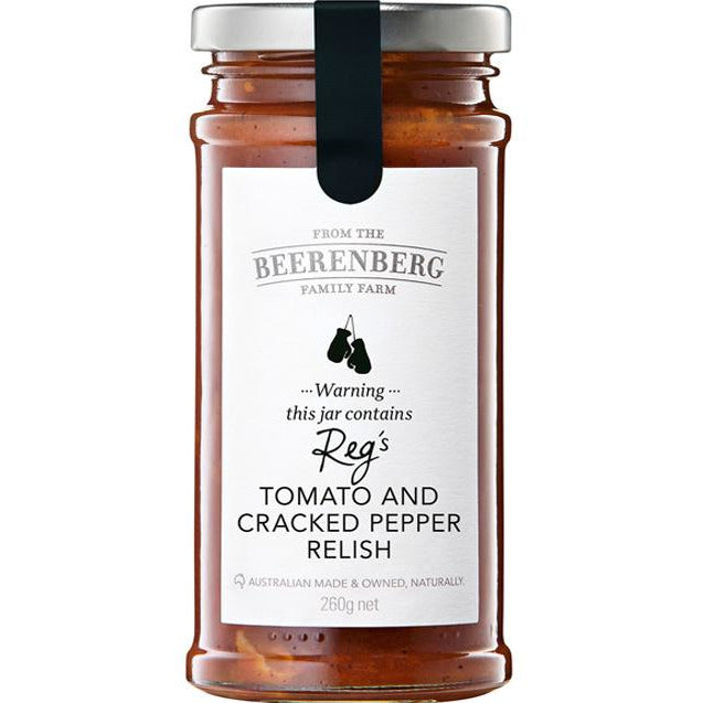 Beerenberg Tomato Cracked Pepper Relish
