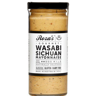 Roza's Wasabi Sichuan Mayonnaise 240ml