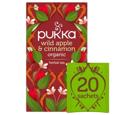 Pukka Wild Apple & Cinnamon Tea 20 Bags