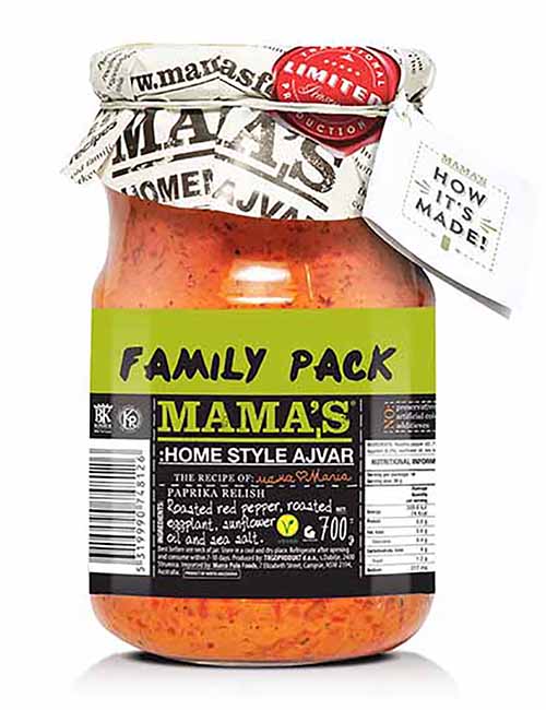 Mama's Ajvar Mild 700g