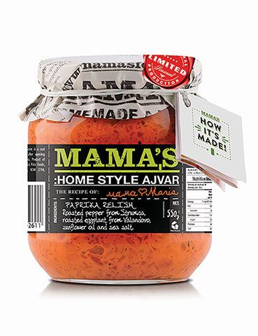 Mamas Ajvar Mild 550g