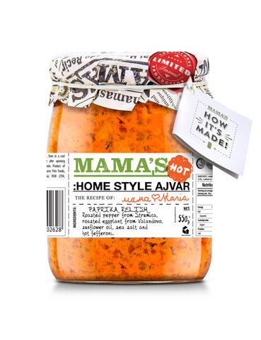 Mama's Ajvar Hot 550g