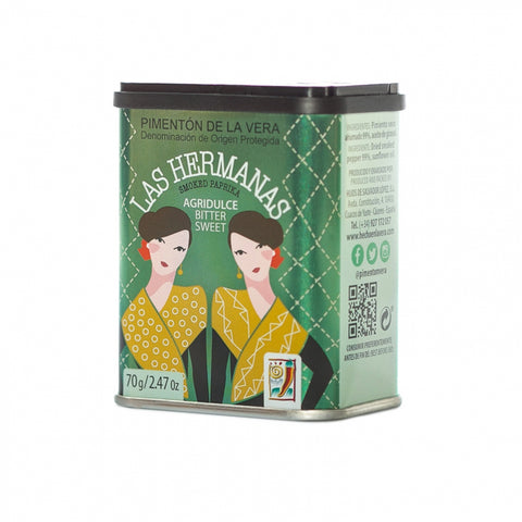 Las Hermanas Paprika Bitter Sweet(Smoked) 70g