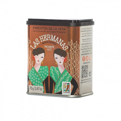 Las Hermanas Paprika Hot 70g